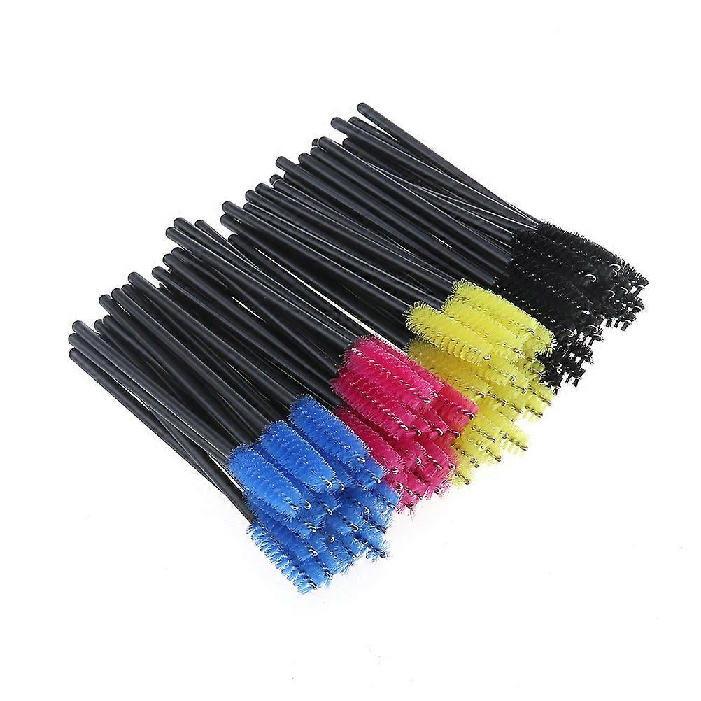 Eyelash Brushes Disposable for Makeup Use with 400Pcs Plastic Handle Brushes