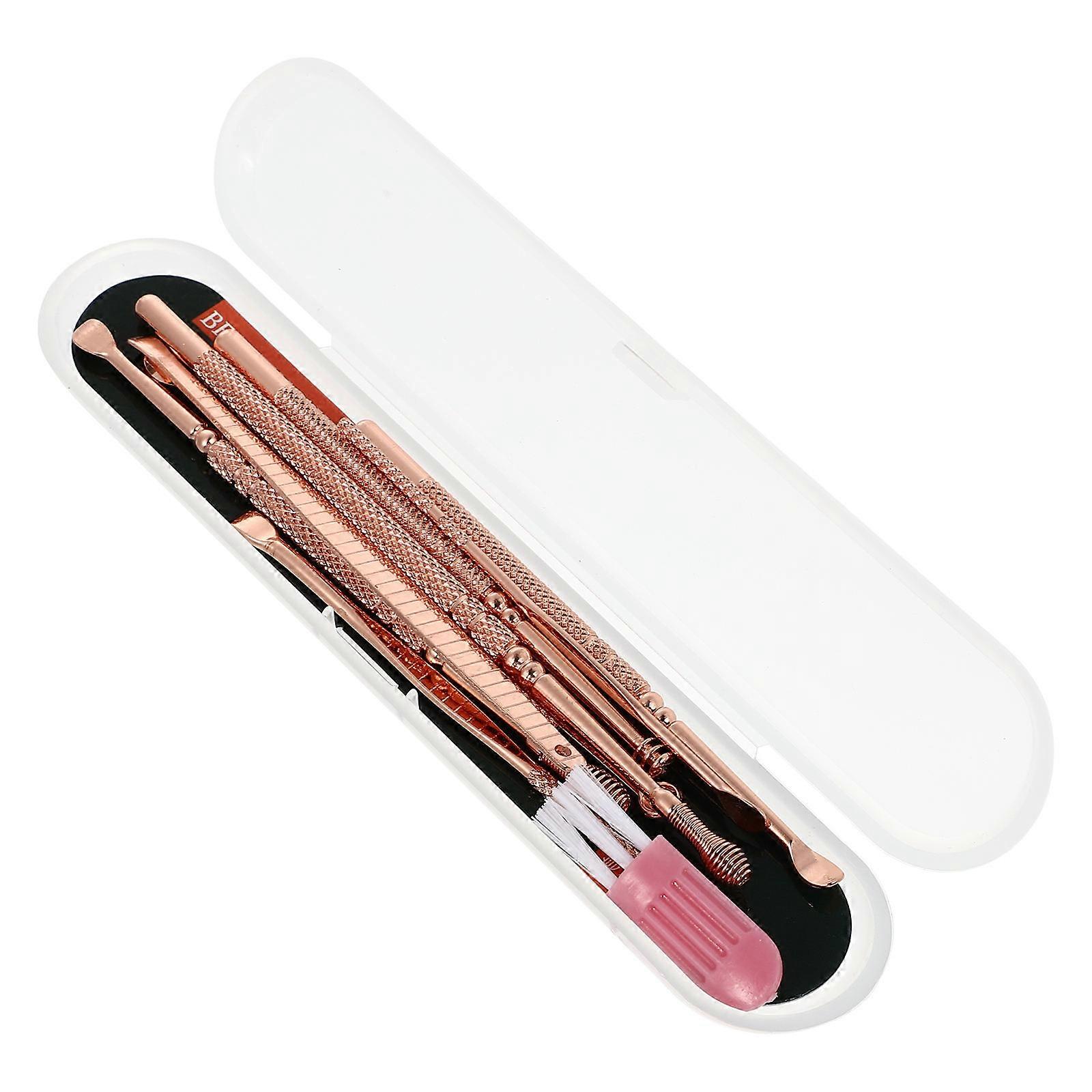 Multipurpose Ear Cleaning Tools Ear Wax Removal Kit for 3Sets Pink