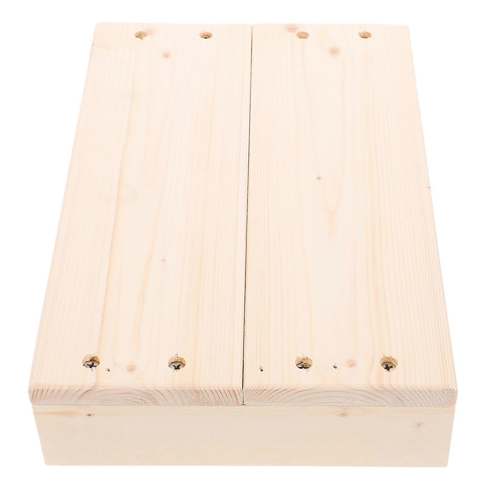 Khaki Wooden Foot Stool for Kitchen Use Versatile Step Stool