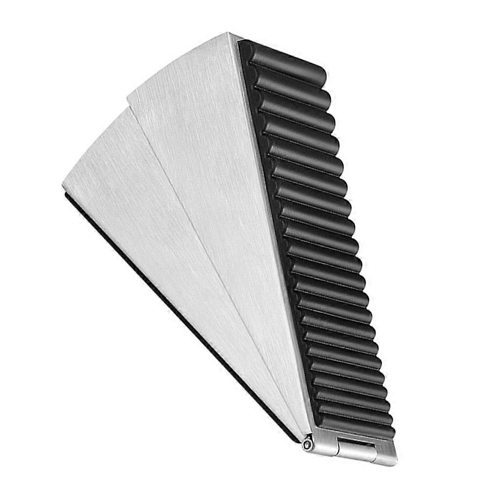 Spring Loaded Stainless Steel Door Stopper for Security