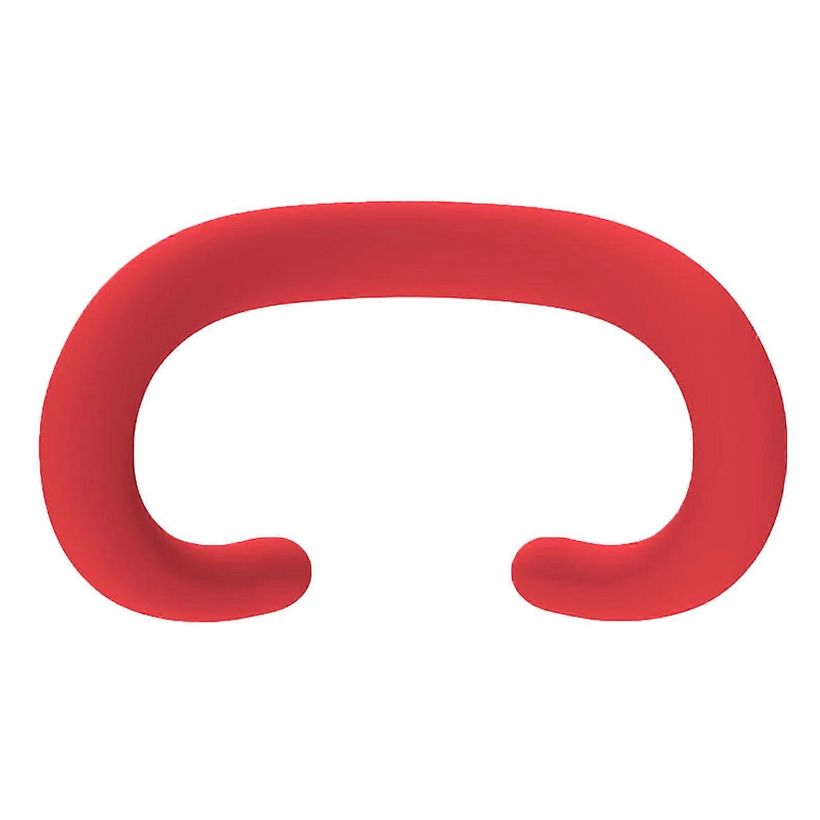 Face Cover Replacement for MR Headsets - Sweatproof Eye Pad Cushion, Dustproof, Red, Compatible with Various Models