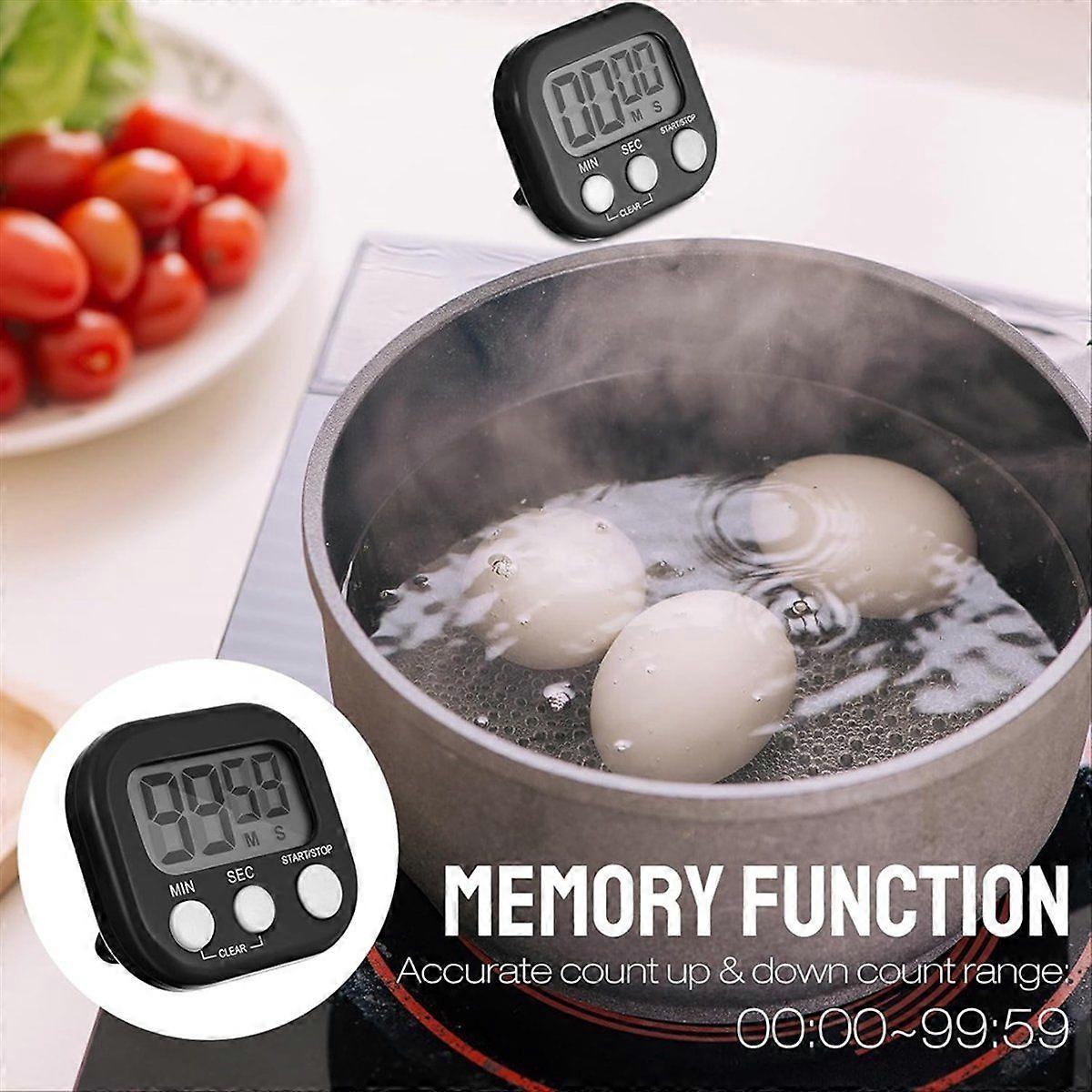 24 Pcs Digital Kitchen Timer Bulk Small Magnetic Timer on/Off Switch ...