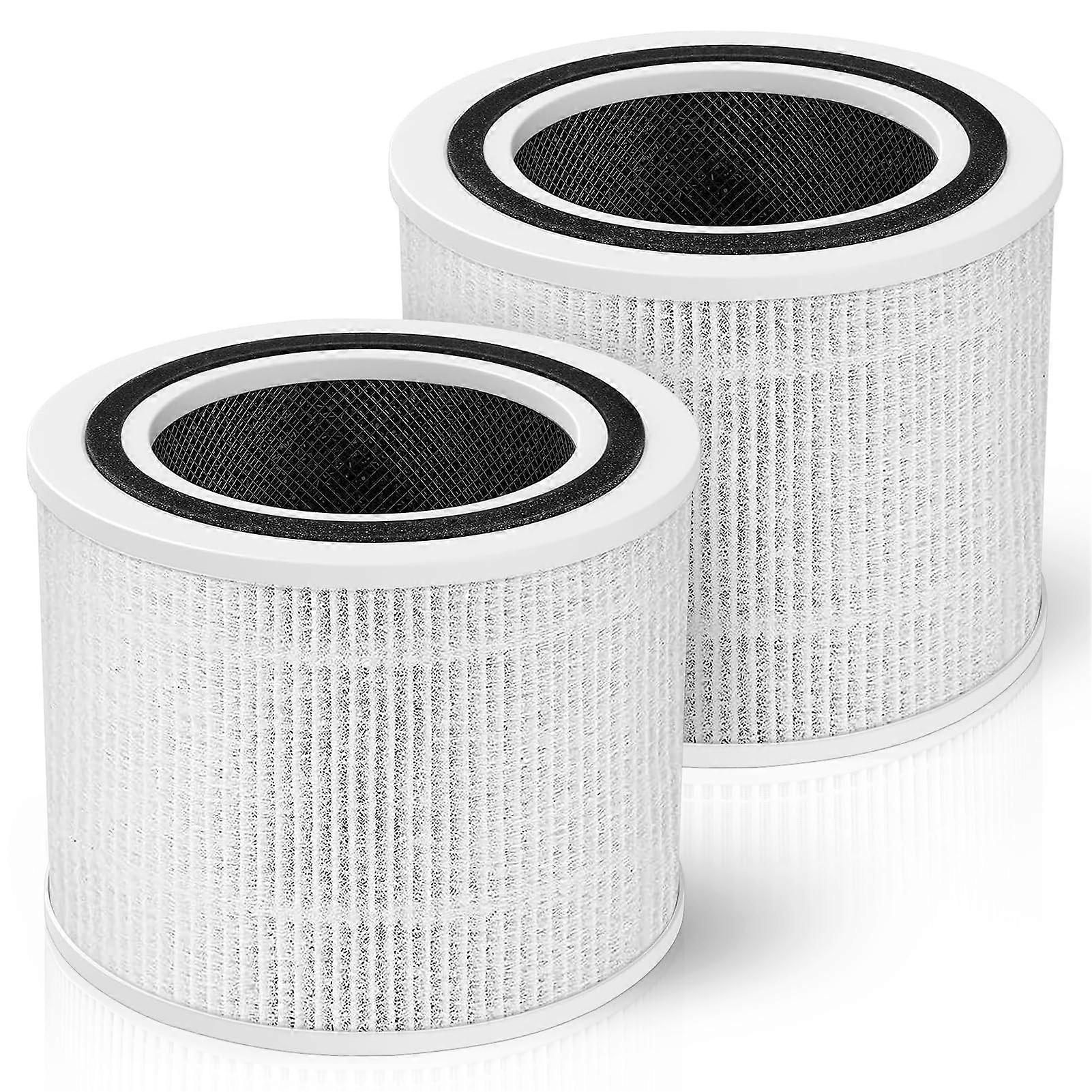 Replacement Filter 2Pack for Levoit Core P350, H13 True HEPA for 99.97% Particles and Odor Removal