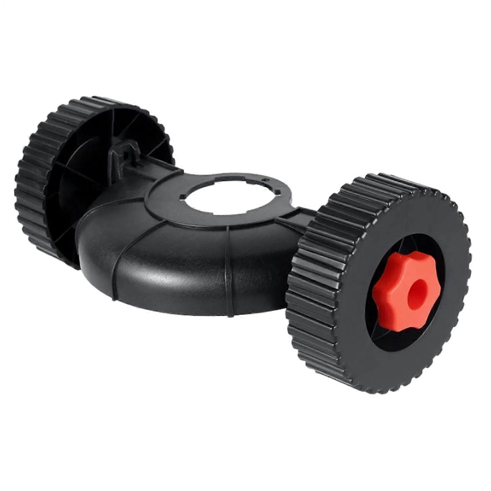 Adjustable Lawn Mower Weeder Wheel Attachment with TerrainAdaptive Weatherproof Durable Wheels