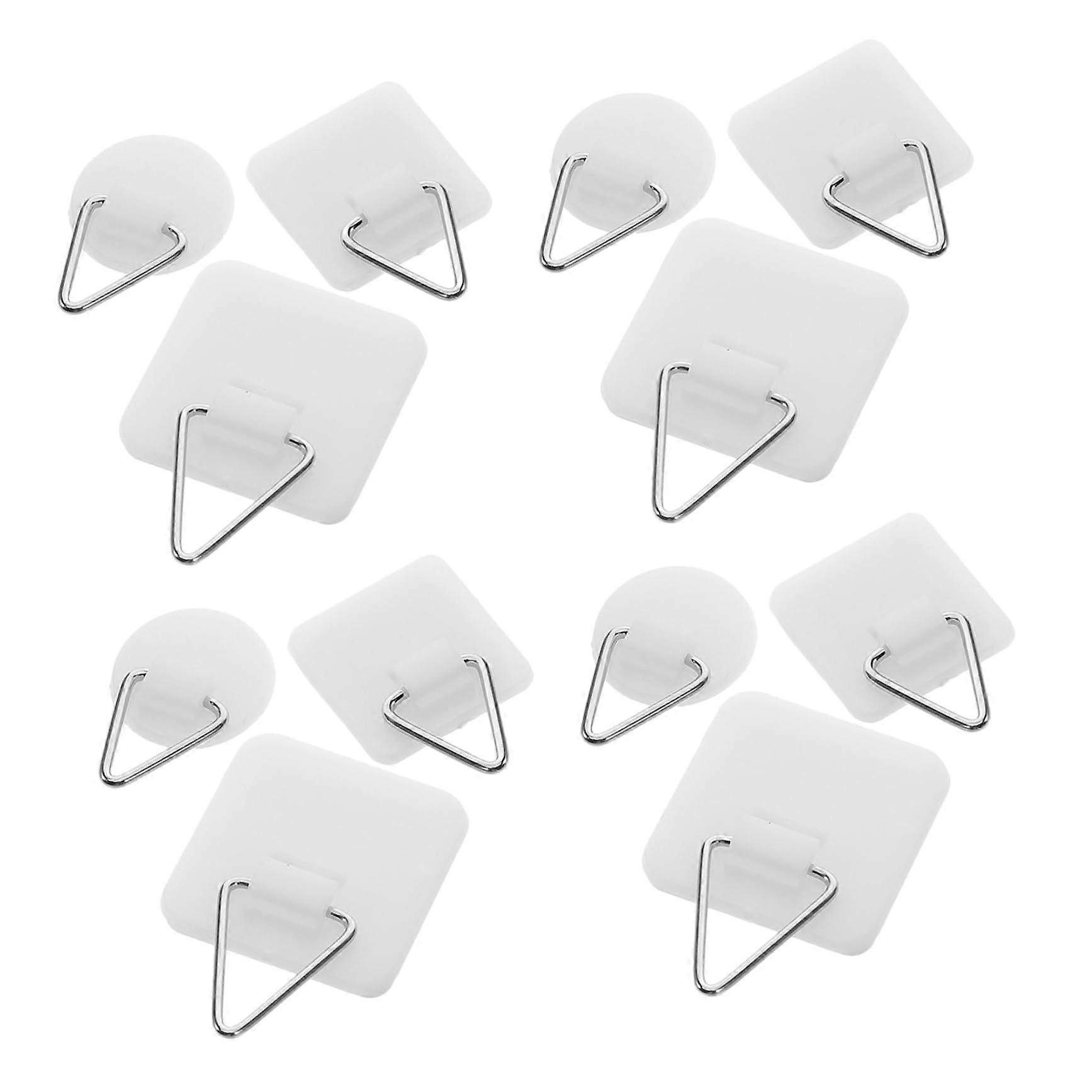 30pcs Adhesive Wall Hooks for Pictures, Tool Installation, Durable MultiPurpose Hanging
