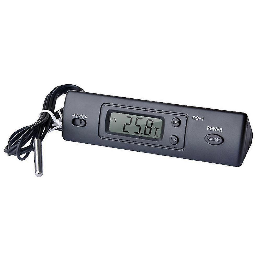 Mini Thermometer Electronic Digital Car Thermometer Indoor Outdoor Multi-Function Thermometer Time 26s