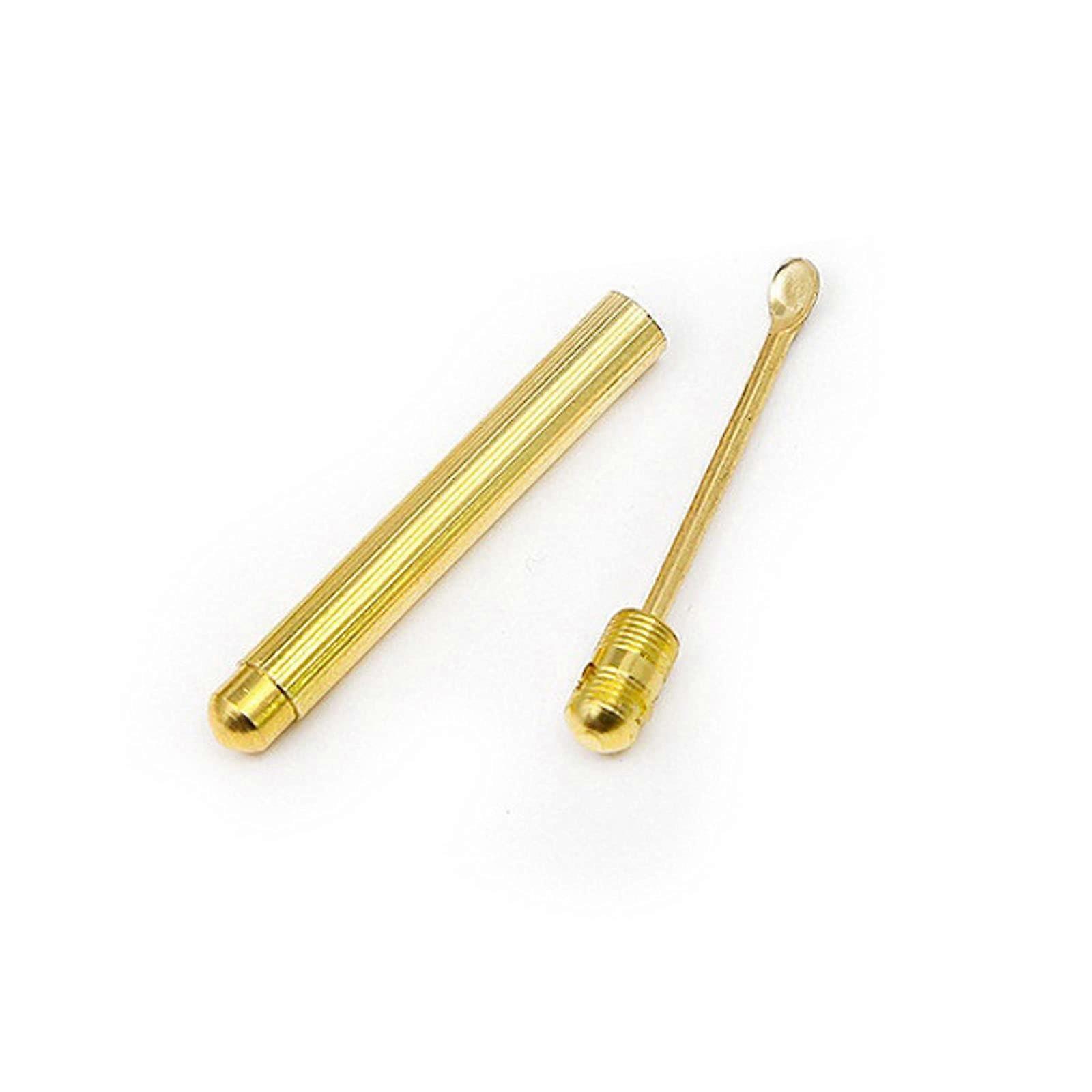 Ear Wax Removal Tool Set with Safe Rounded Tips, Folding Metal Design, Keychain, 2/5 Pcs