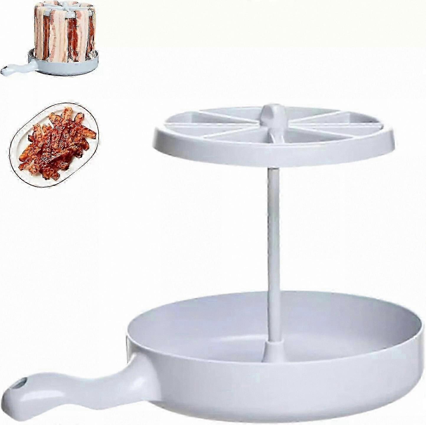 Crispy Bacon Microwave Maker, Barbecue Grill for Quick Cooking