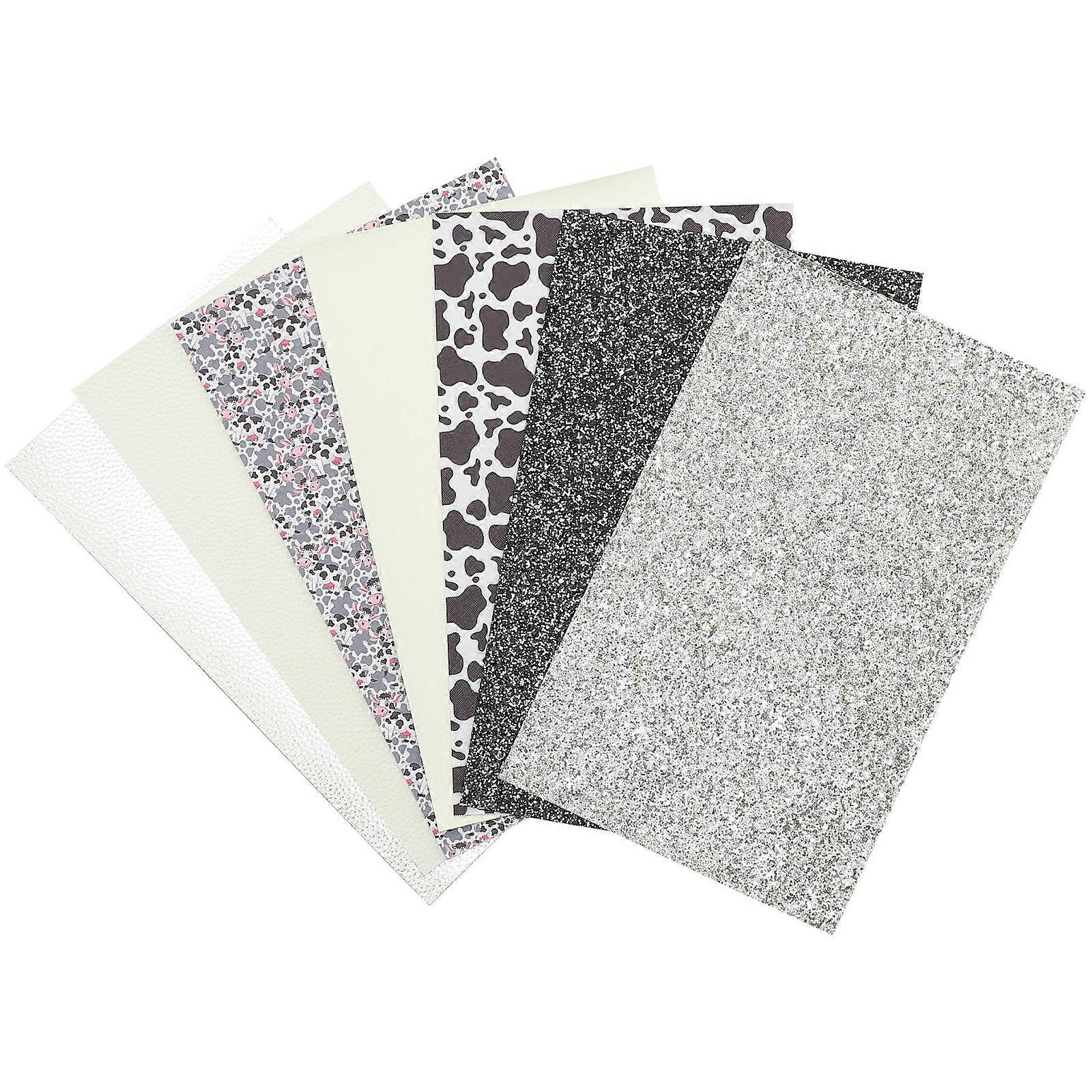 Decorative Sheets Faux Cow Pattern for DIY 14 Sheets