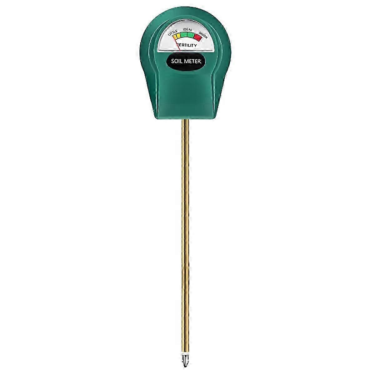 Portable Soil Moisture Meter with Multi-Level Display & Fertility Tester