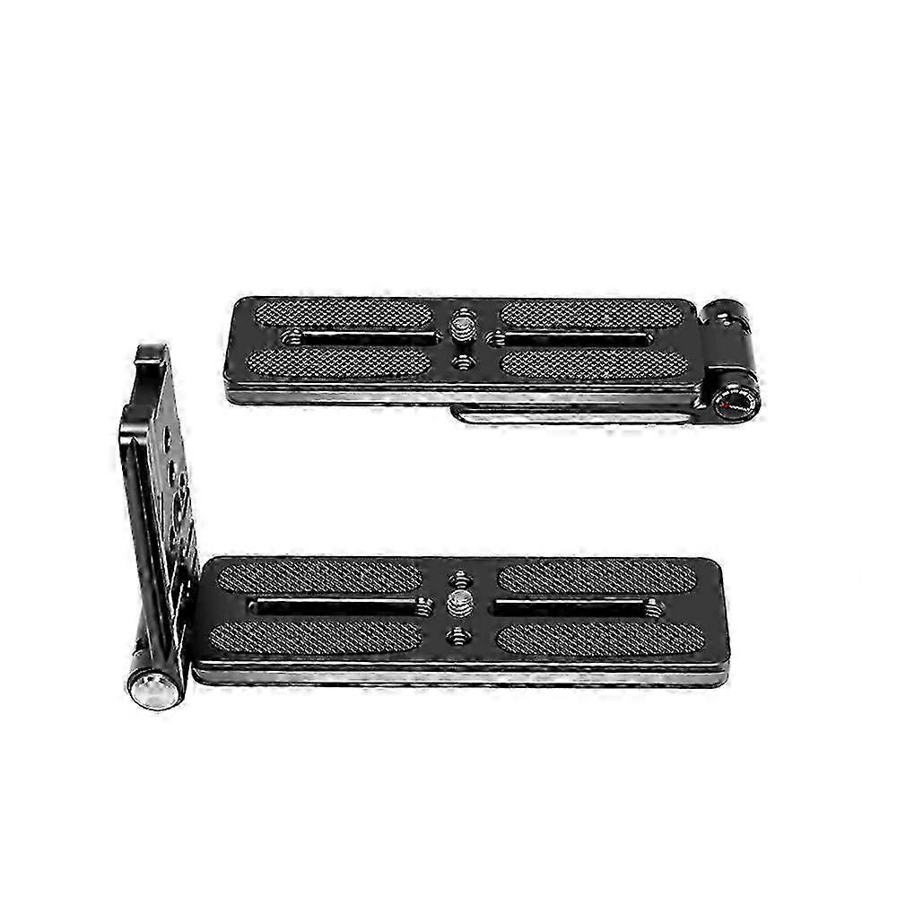 Lanxri Universal SLR Folding L Vertical Clapping Board Multifunctional Quick Release Board