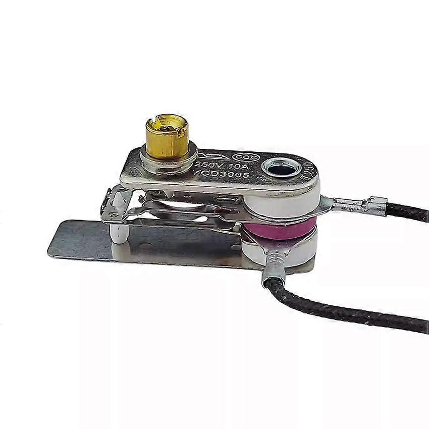 Pressure Switch Temperature Control Sensor Replacement Part KSD105 with Wired 2P Plug YCD3005 Suitable for Midea Electric Pressure Cooker