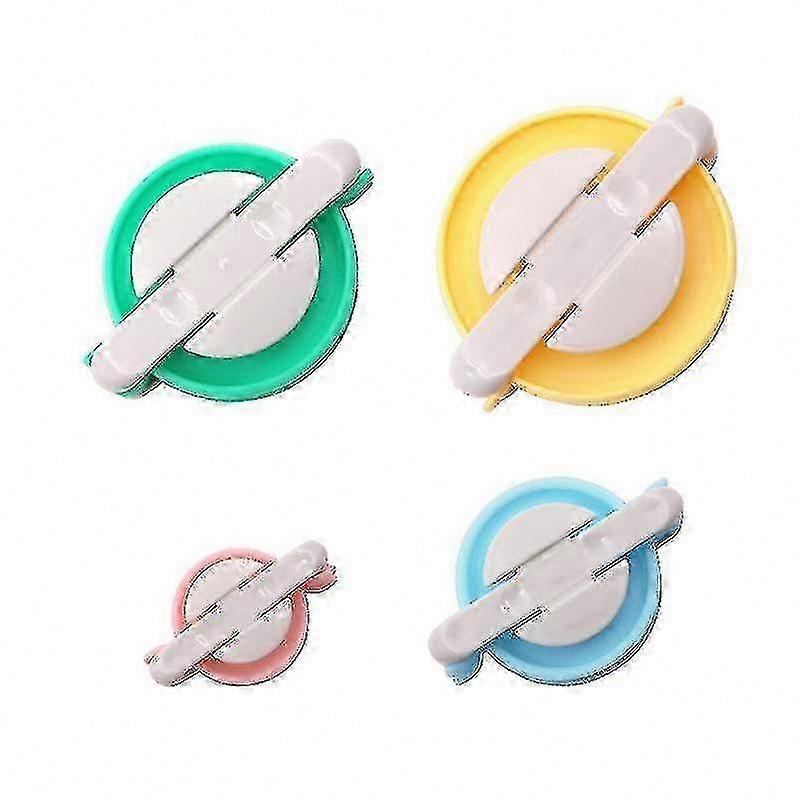 Multicolor Pom Pom Maker Tool Set (4 Pieces) for Crafting Easy DIY Projects