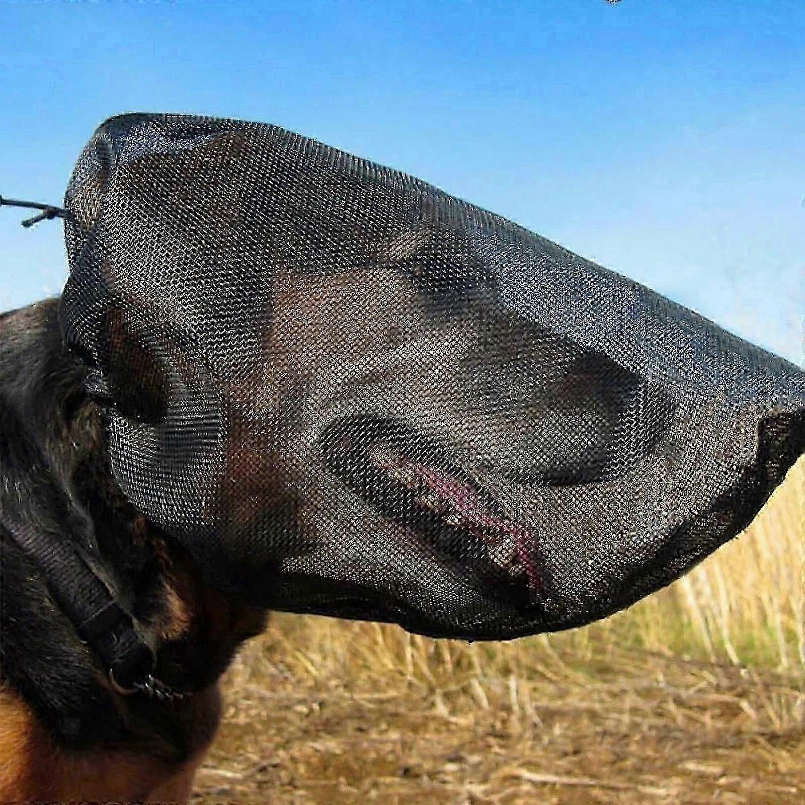 Hundmask för utomhusvandring och fältskydd