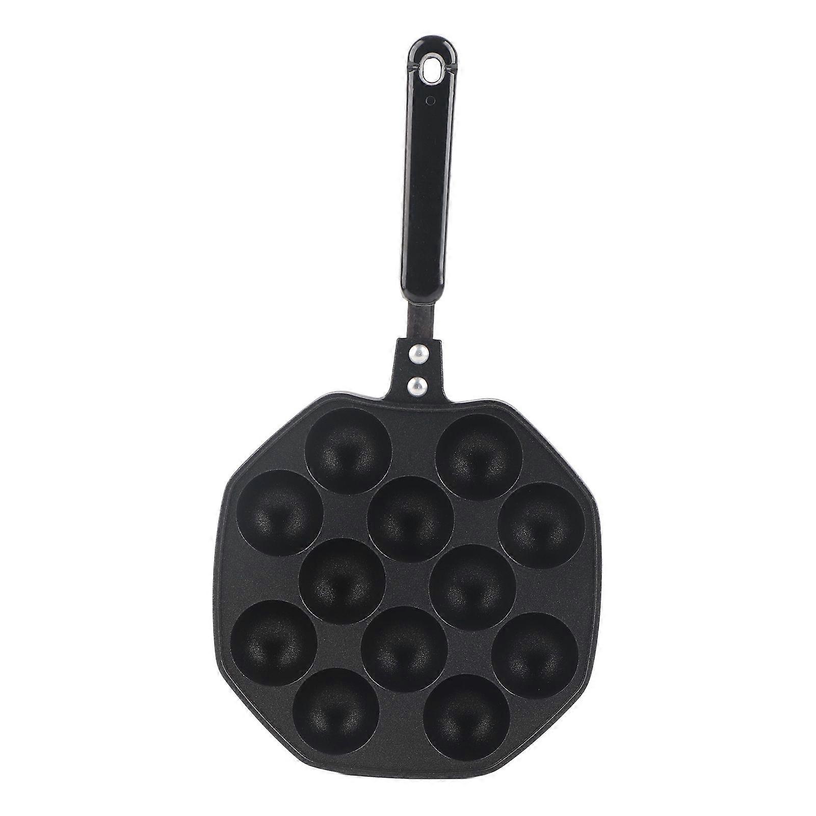 Non-stick 12-hole octopus grill pan