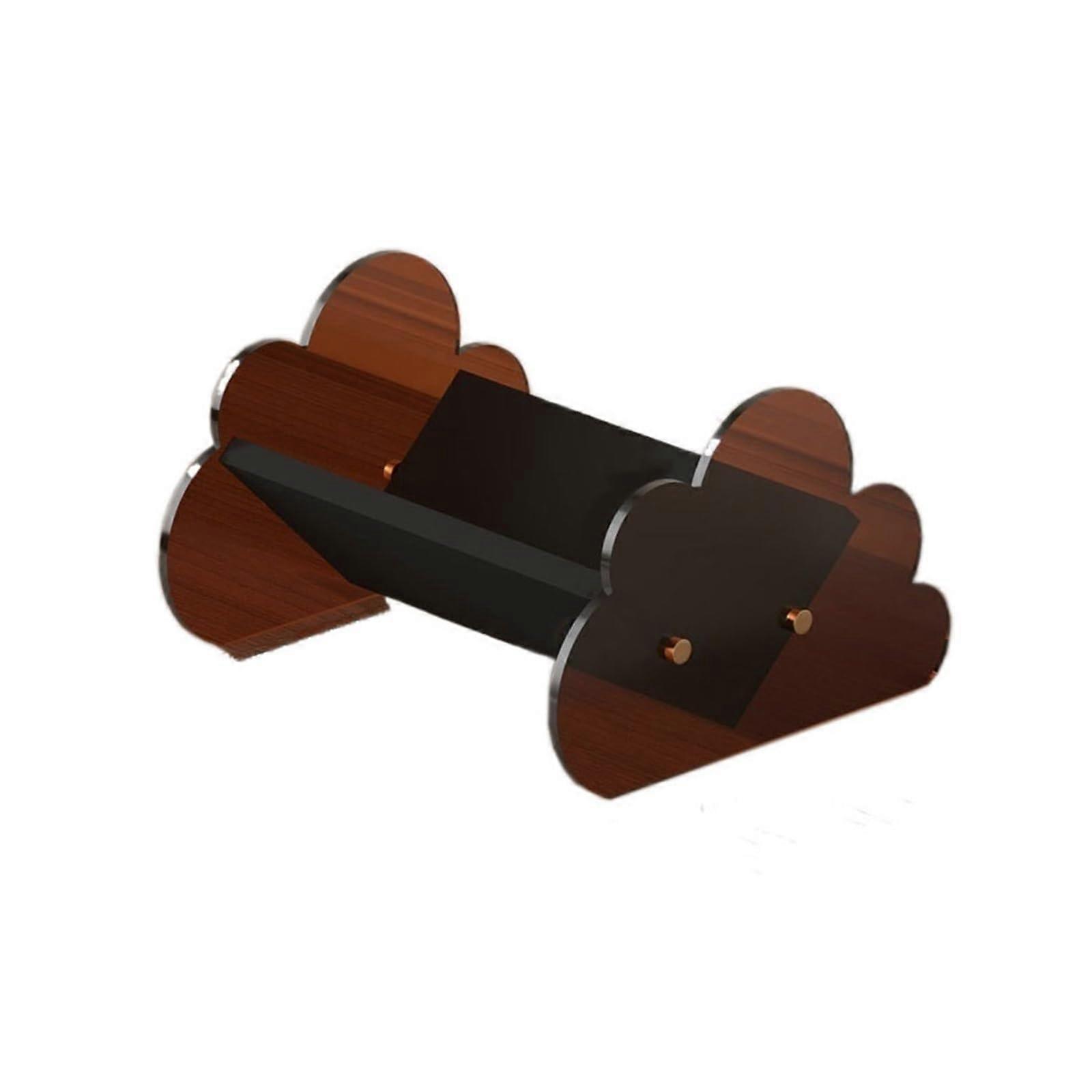 CD Storage Rack Acrylic CloudShaped CD Holder with Record Protection for Home Desktop Display