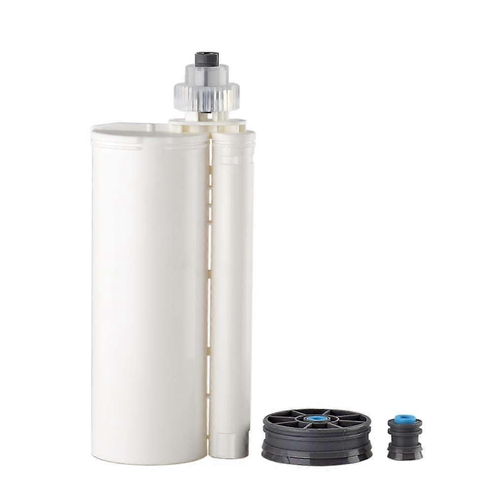 490ml 10:1 Epoxy Cartridge with Durable PBT Construction for Smooth and Accurate Dual Mixing