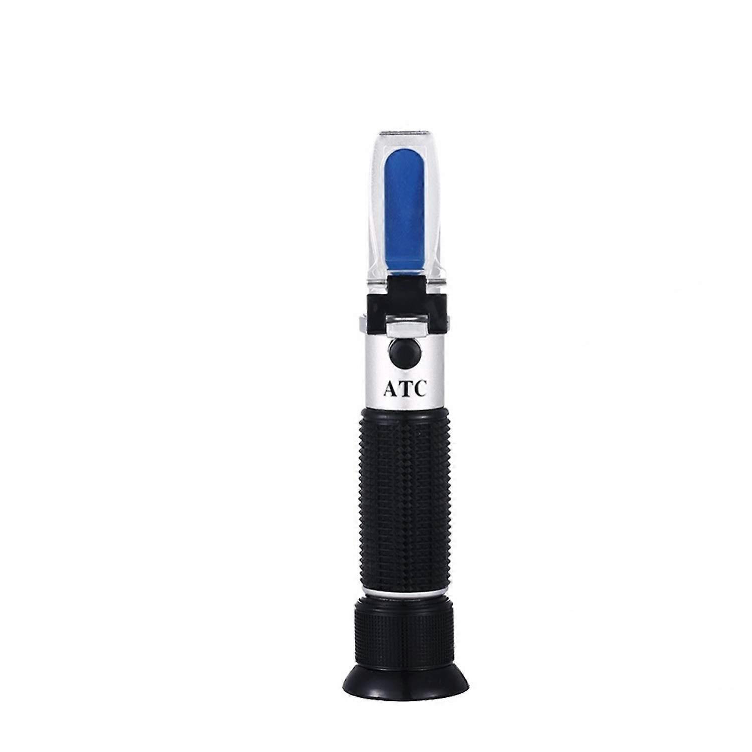 Handheld 3in1 Brix and Salinity Refractometer with ATC, Aluminum Body, Accurate Calibration