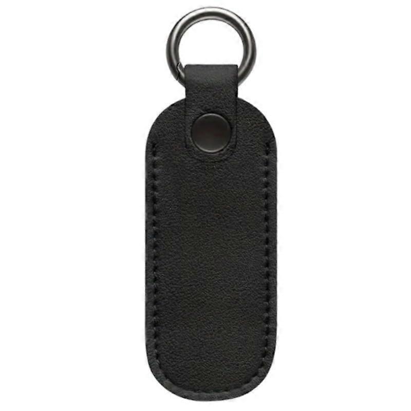 Microfiber Leather USB Flash Drive Case with Keychain, Scratch Protection Mini USB Drive Holder