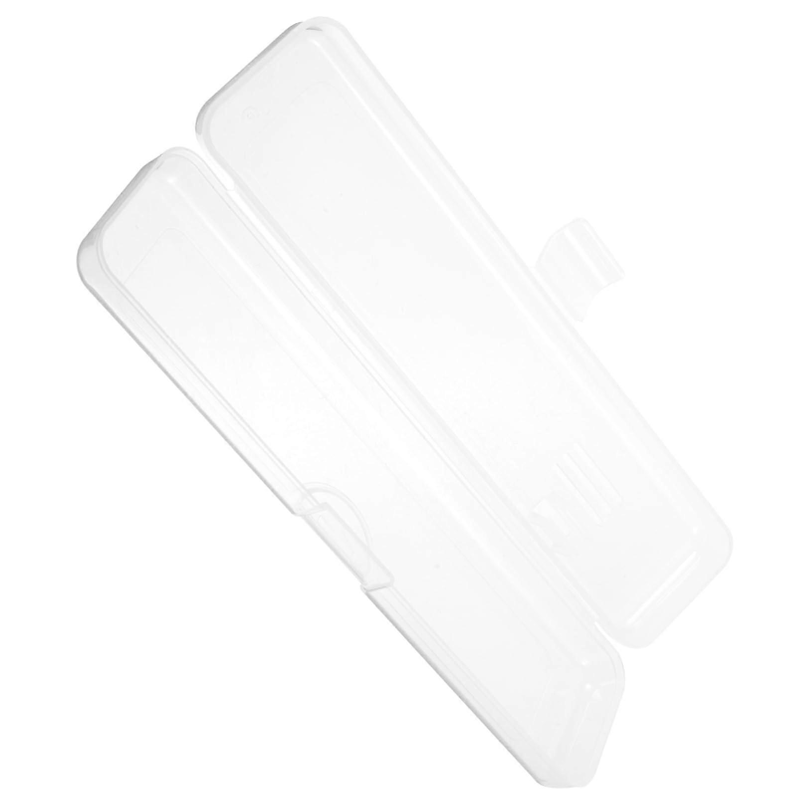 Travel Toothbrush Case with Toothpaste Storage, Durable Holder with Bristle Protection for Trips