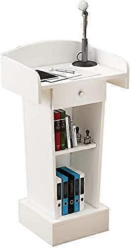 Modern Conference Room Podium Stand with Stable Structure and Clear Speaking Position