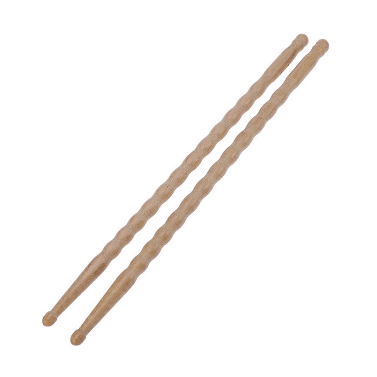 Ergonomic Bamboo Drum Sticks with SlipResistant Grip for Practice and Percussion