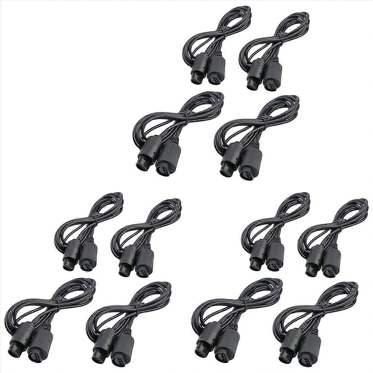 12 Pack 6Ft N64 Controller Extension Cable Cord for N64 Controller