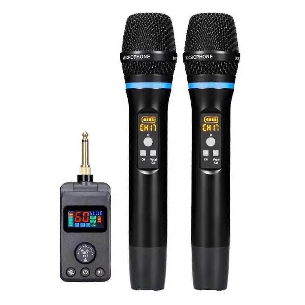 M50 UHF Dual DSP Wireless Dynamic Karaoke Microphone Set