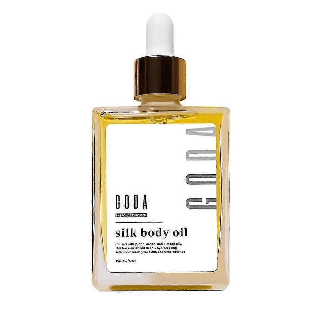 50ml tělový olej Goda Silk rozjasňuje, zpevňuje, hloubkově hydratuje, redukuje nedokonalosti pleti