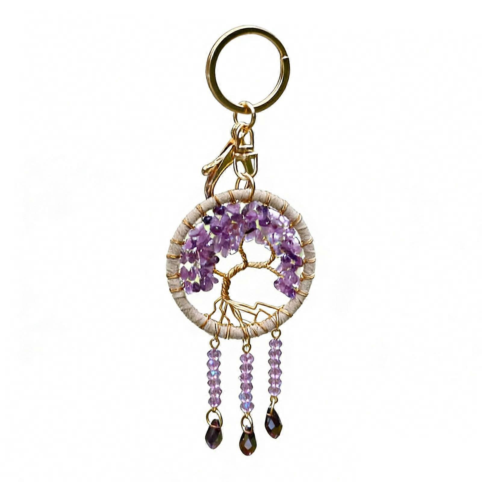 Car Pendant Natural Stone Tree for Multi Scene Use Practical Function