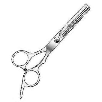 Professionelle Haarausfall- und Stylingschere für Friseure und Stylisten - Scharfe Präzisionsschere mit ergonomischem Griff