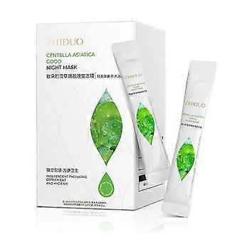 Topeng muka Centella Asiatica untuk pembersihan mendalam, lembut, kawalan minyak dan melembapkan