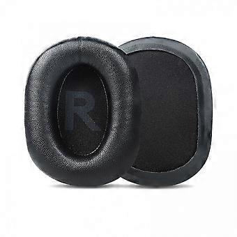 Premium Lambskin Ear Pads for Logitech G PRO X - Black (Pair)  MC1