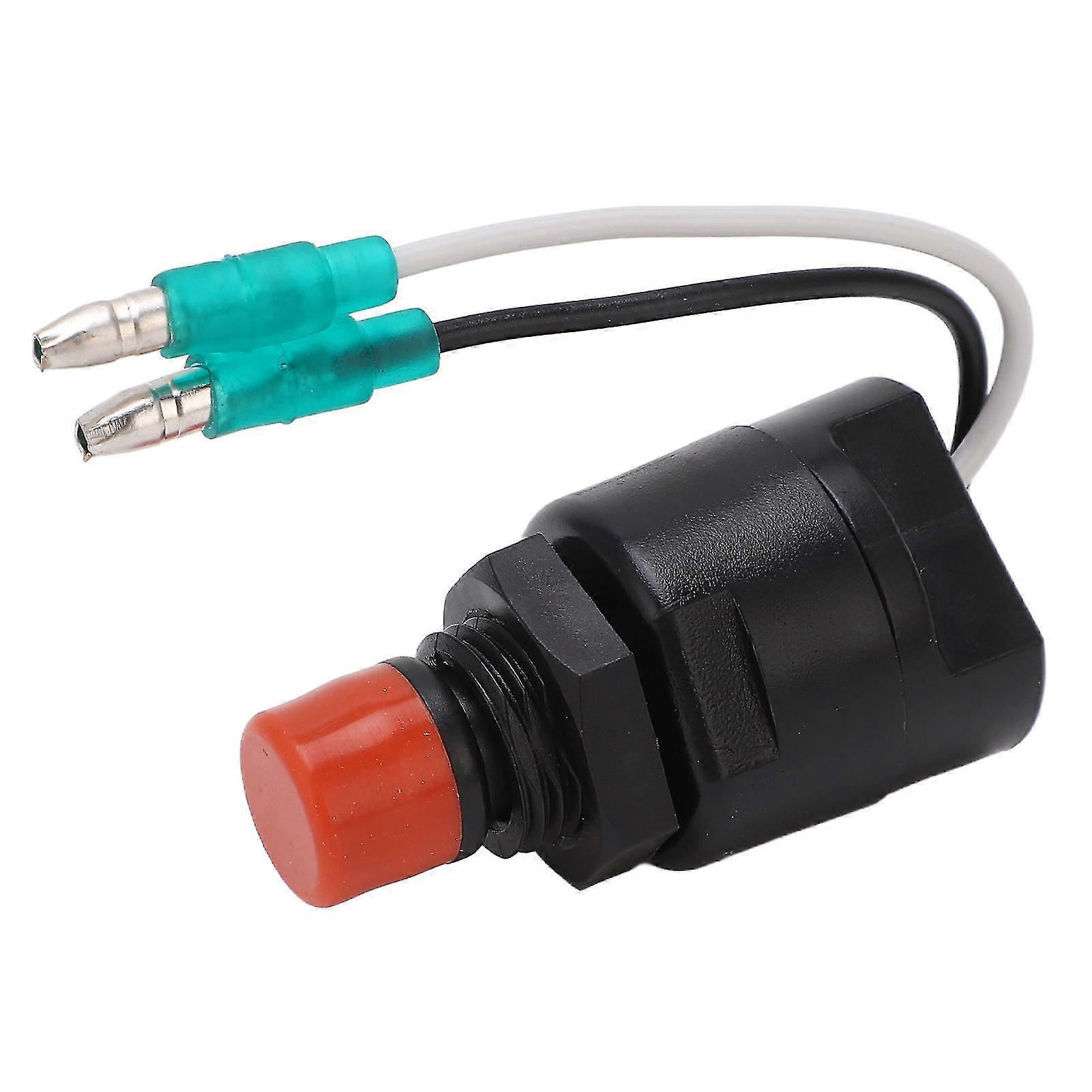 Outboard Motor Flameout Switch ABS Compact 8.5cm Engine Kill Stop Switch compatible with PARSUN