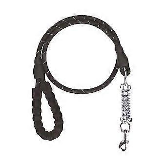 Pet Hauling Cable with Spring Cushioning Retractable Dog Leash 2-Pack Nylon