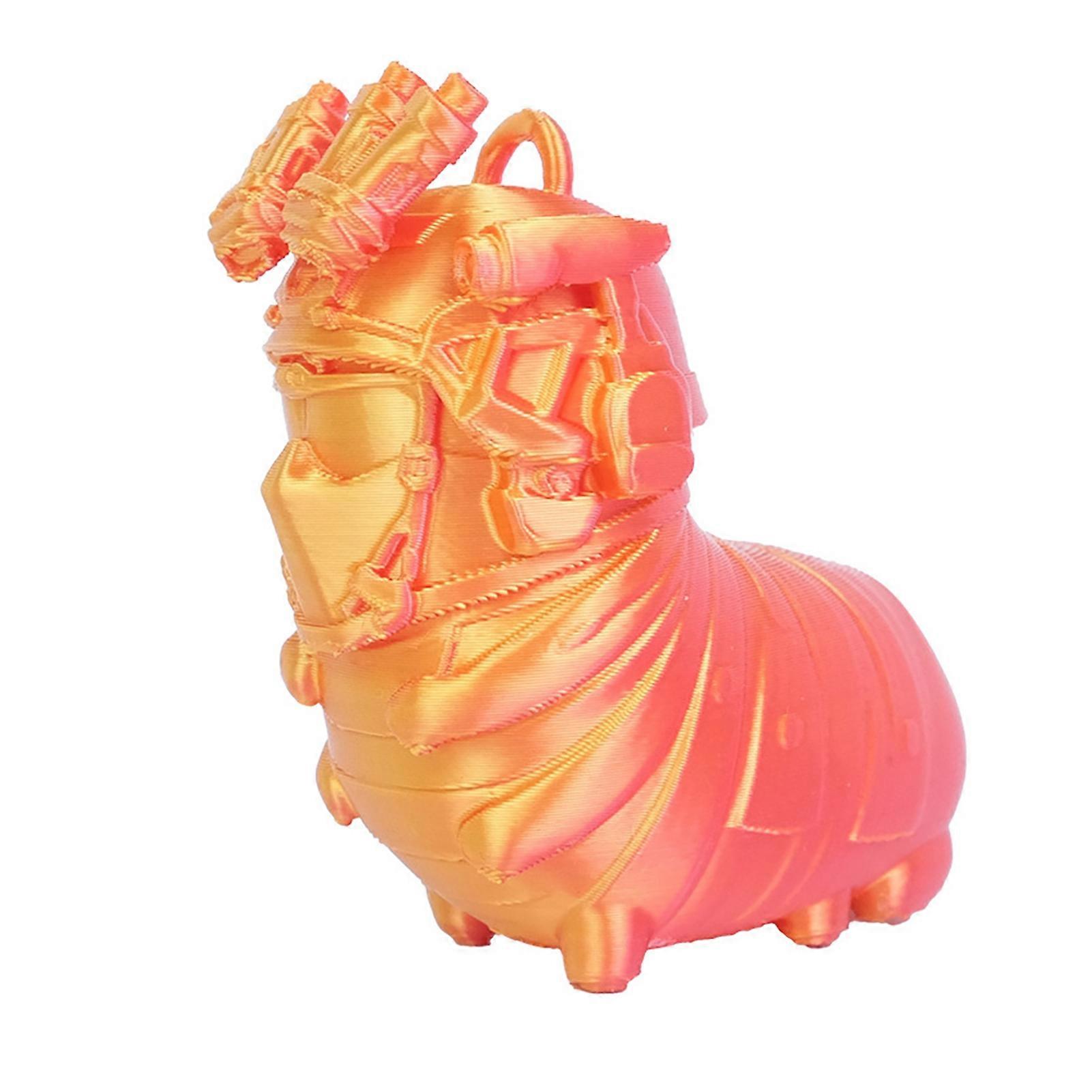 3d Printed Funny Caterpillar Charm For Backpack Keychain