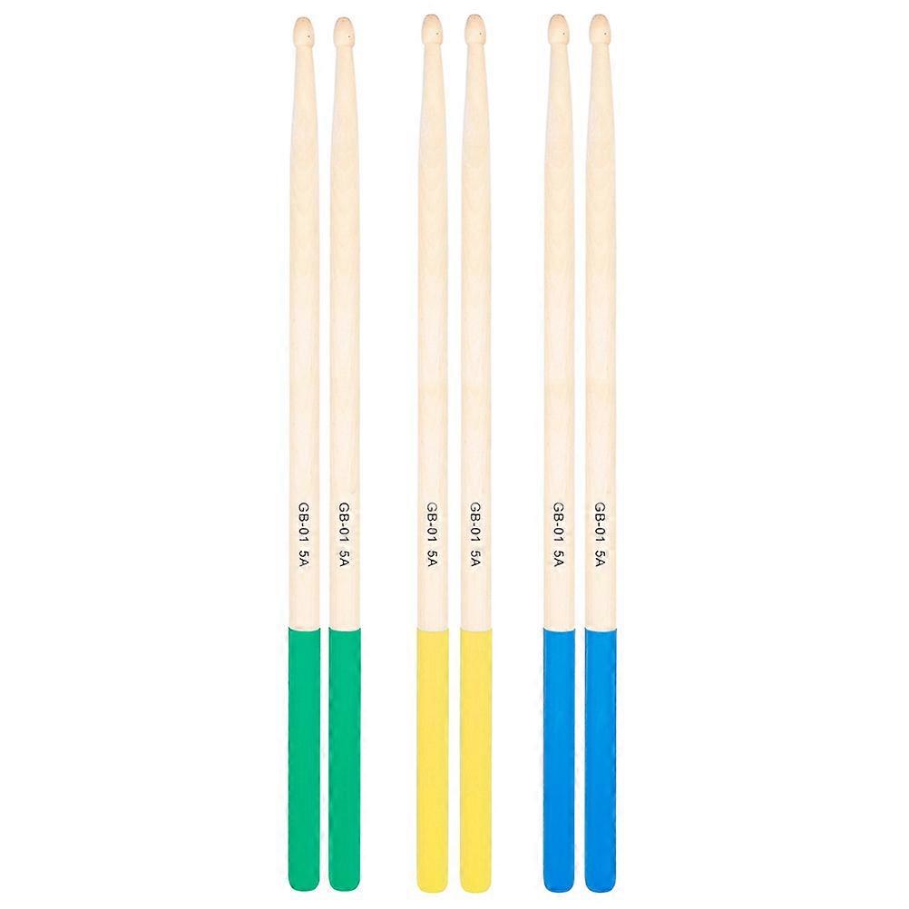 Percussion Instruments Stick Universal 5A Model Suitable for Beginners 6Pcs
