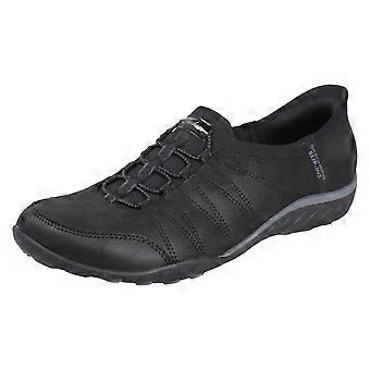 Zapatillas deportivas sin cordones veganas Skechers para mujer, modelo Home Body 100615 - Textil negro - Talla UK 9 - Talla EU 42 - Talla US 12