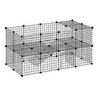 DIY Pet Playpen 36 Panel for Rabbit Chinchilla Hedgehog, Indoor Outdoor
