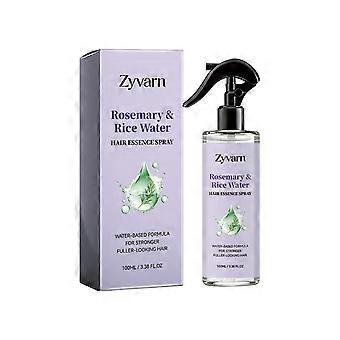 Rosemary & Rice Water Hair Spray | Made with 100% Natural Extracts | Lightweight, Non-Greasy Formula | For Softer, Smoother-Looking Hair | 100ml