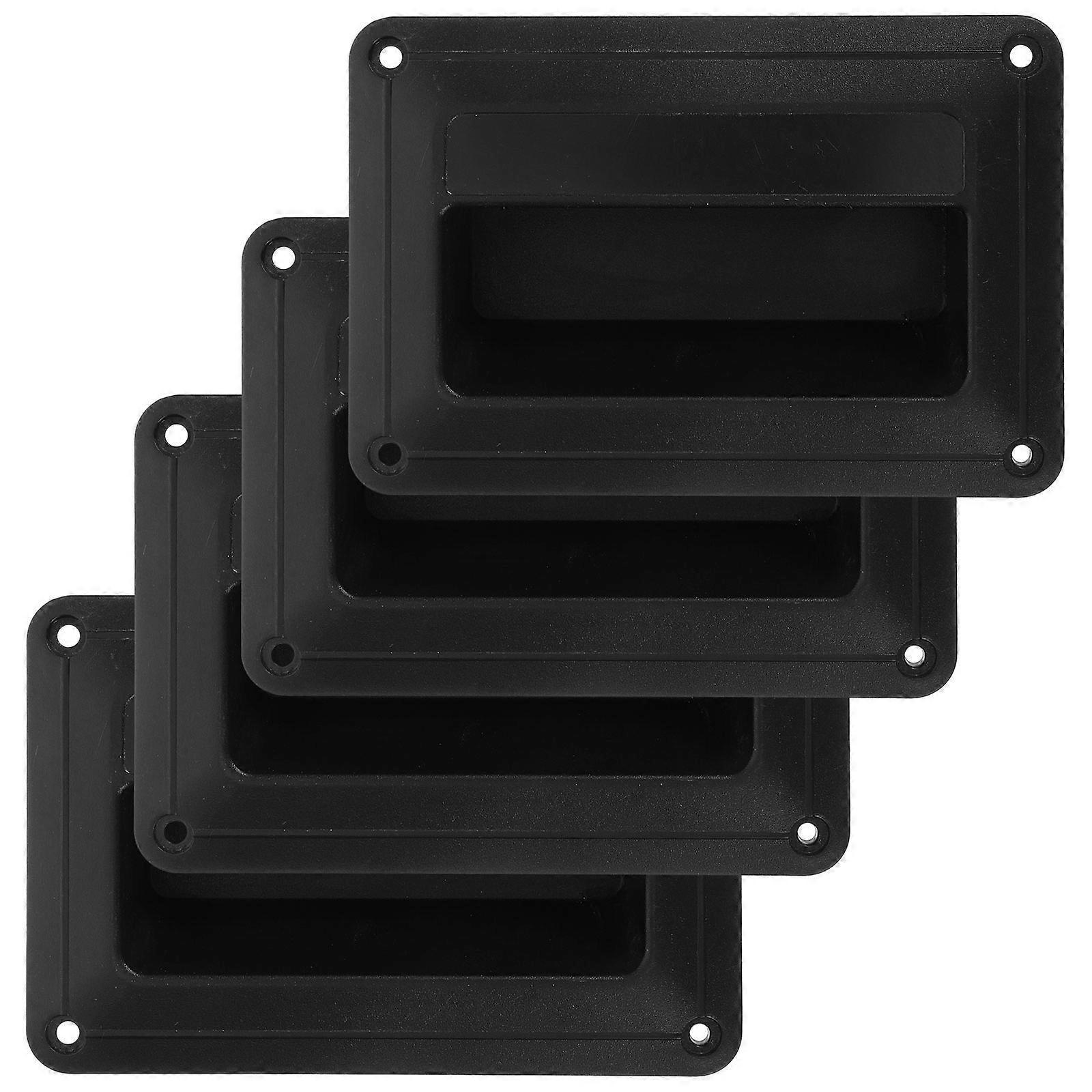 4 pcs Speaker Side Handle Small Plastic Handle Audio Speaker Handle for Replacement