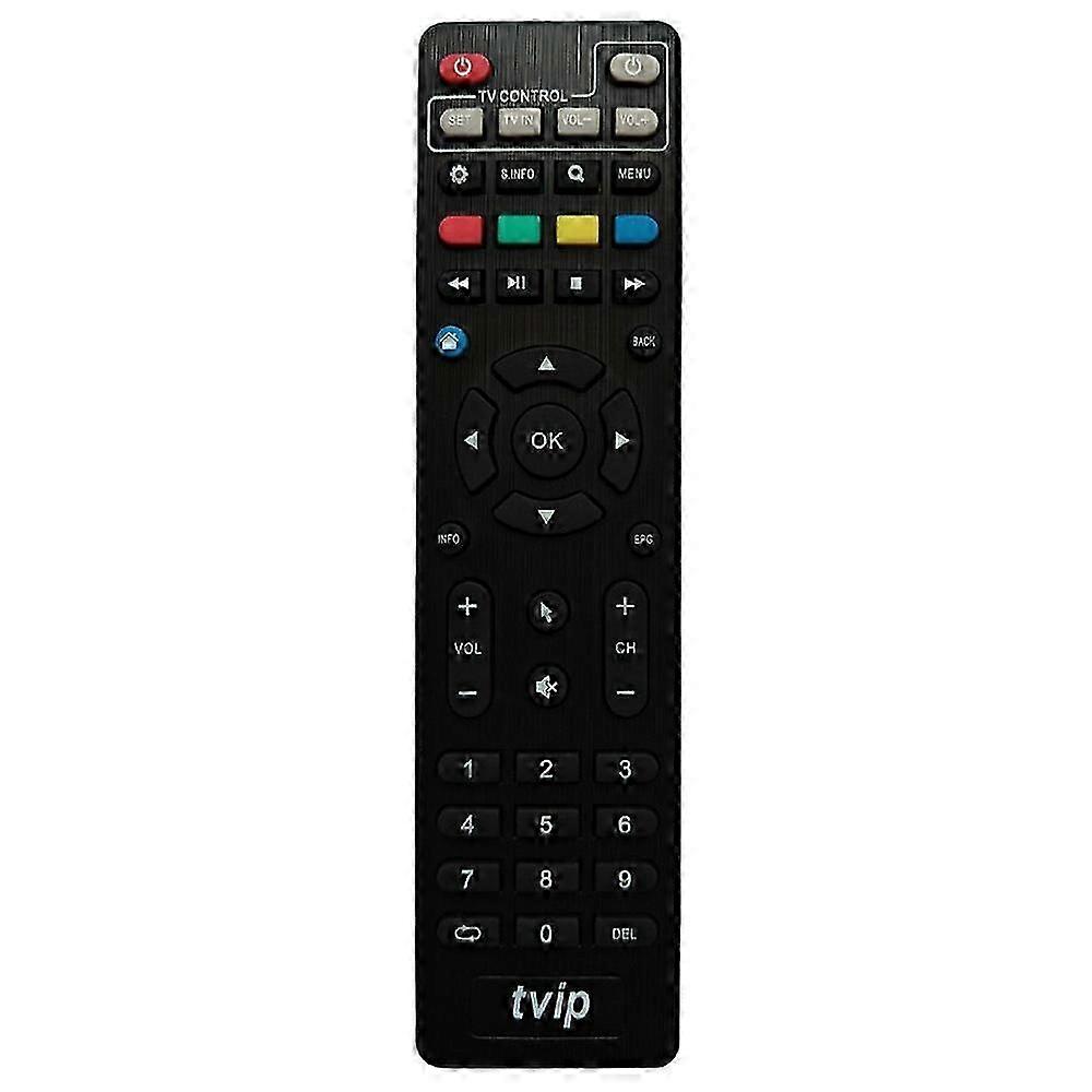 TVIP Ergonomic Infrared Remote 10m Range Set-Top Box Controller