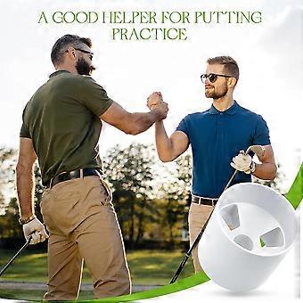 Golf Hole Cup Practice Putting Green Hole ABS Plastic Golf Putting Cup for Outdoor Backyard