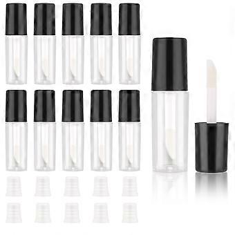 10 Stück 1,2 ml Lipgloss-Tuben mit Applikator, auslaufsichere, nachfüllbare Lippenbalsam-Behälter für unterwegs