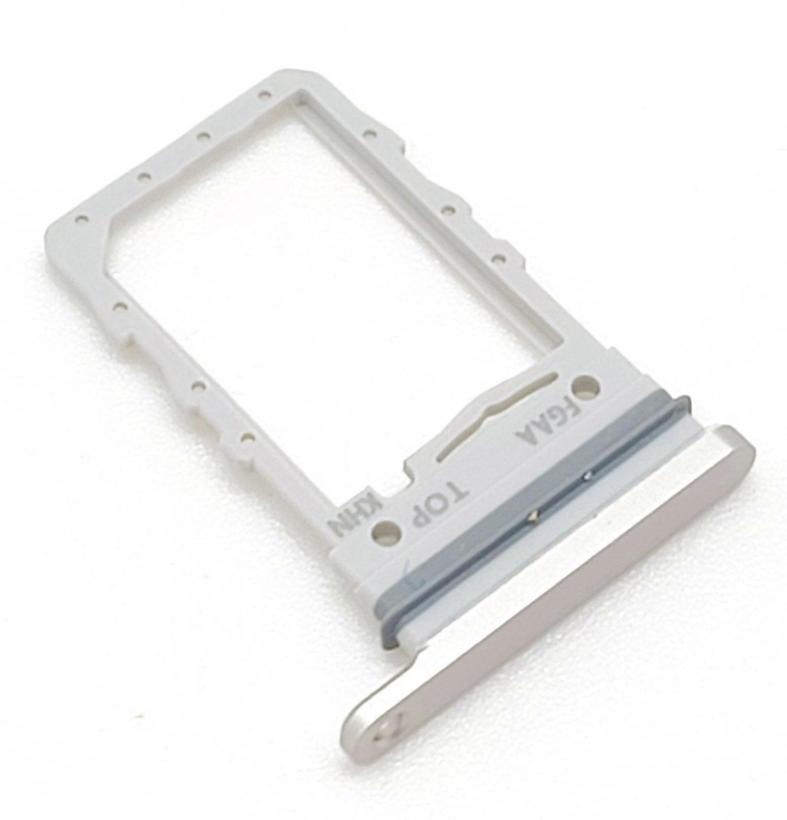 Sim Tray For Samsung Z Flip3 Silver Replacement Card Holder