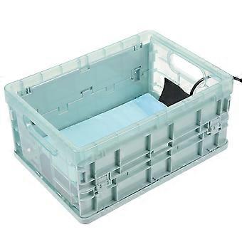 1 set plastic papegaai incubator jonge vogels broed doos papegaai broed benodigdheden met verwarming pad