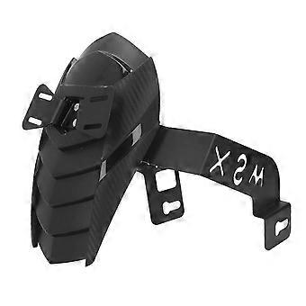 Motorcycle Rear Mudguard Black Strong Strength Wheel Protective Fender Replacement for MSX125 SF