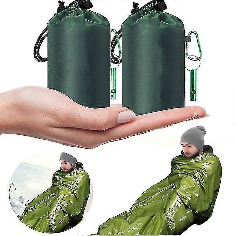 Nödsovsäck Överlevnadssovsäckar Nödfilt Utomhus Camping