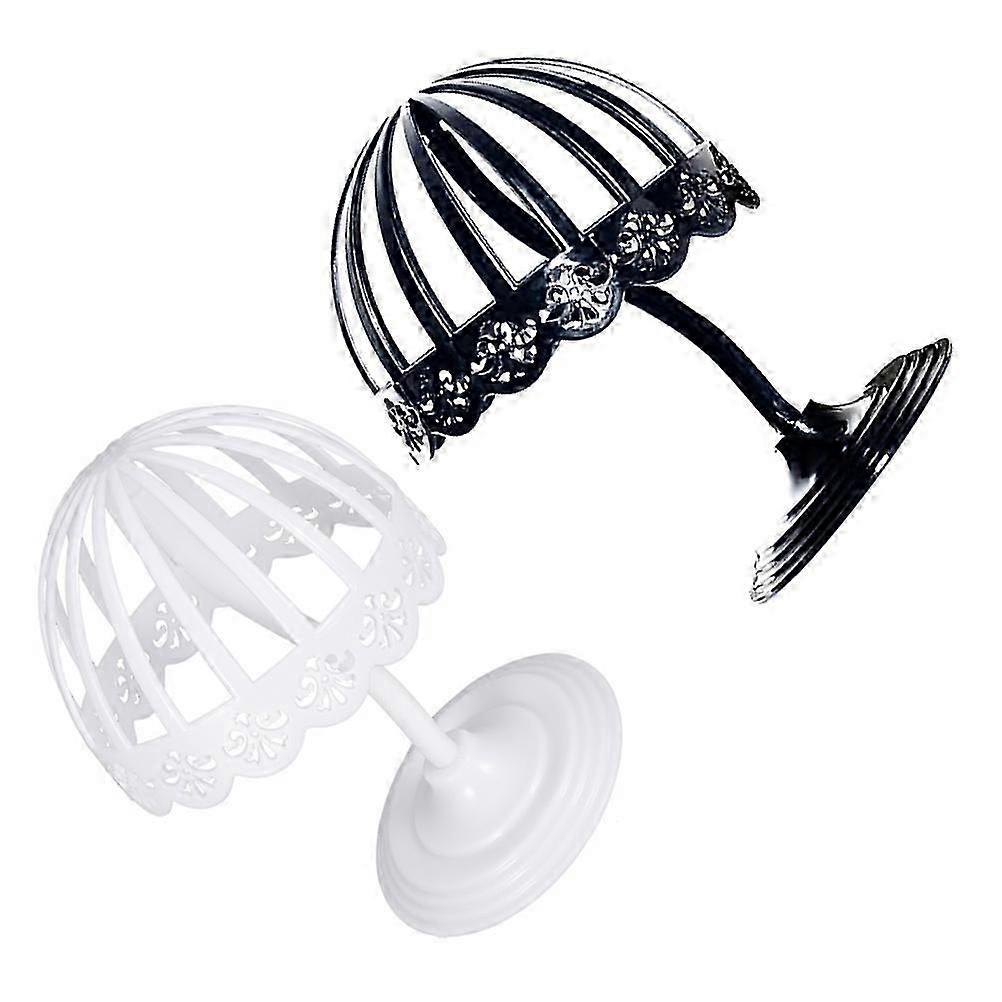 Hat Display Stand Plastic for Hat Storage 4Pcs Storage Rack