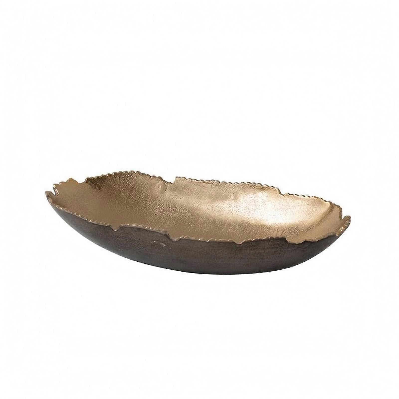 Irregular Form Tray Tone Hammered Tray Shallow edge Serving Platter for Tabletop